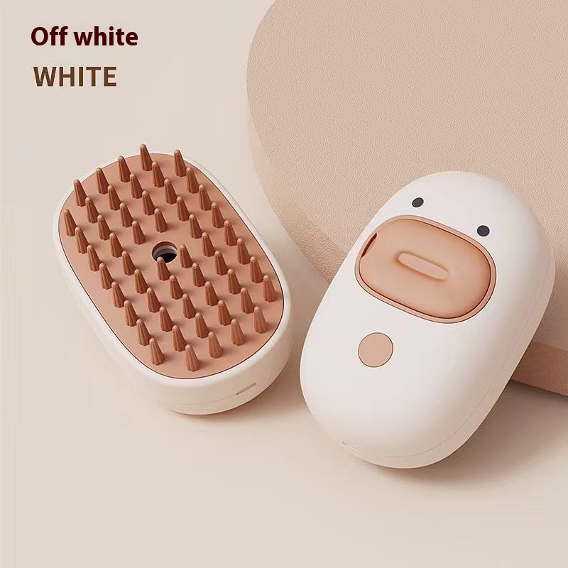 Yellow Duck Spray Massage Comb
